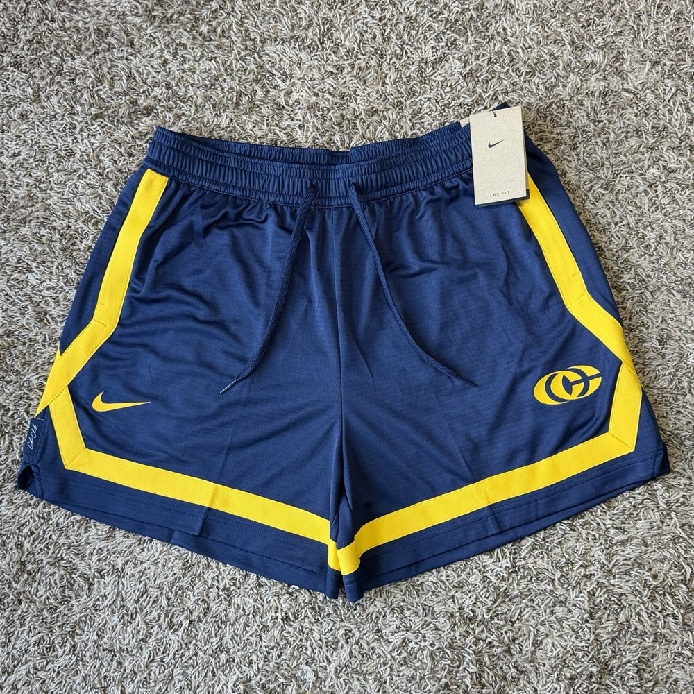Nike Caitlin Clark Crossover Dri-FIT 5" Shorts Womens Size Large Blue IQ5644-410